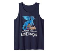 Club de Lecture Cute Bookworms BE Book Dragon Bookish Squad Débardeur
