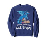 Club de Lecture Cute Bookworms BE Book Dragon Bookish Squad Sweatshirt