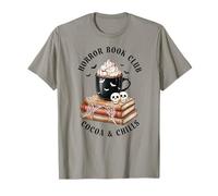 Club de Lecture d'horreur - Motif Cacao et frissons T-Shirt