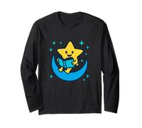 Club de Lecture Galactique Star on Crescent pour Les Enfants et Les Enseignants Manche Longue