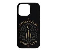 Club de Lecture Gothic Fantasy Raven Moon Reader Mood Coque pour iPhone 15 Pro Max