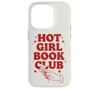 Club de Lecture Hot Girl Reading Community Literary Lifestyle Coque pour iPhone 14 Pro