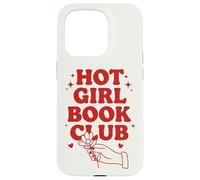 Club de Lecture Hot Girl Reading Community Literary Lifestyle Coque pour iPhone 15 Pro