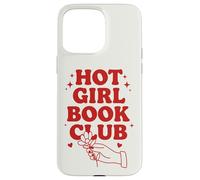 Club de Lecture Hot Girl Reading Community Literary Lifestyle Coque pour iPhone 15 Pro Max