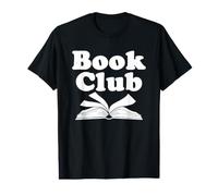 Club de Lecture Open Book Lover Club T-Shirt Graphique avec Valeur