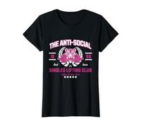 Club de Levage Anti-Sociaux pour célibataires drôles T-Shirt Graphique avec Valeur