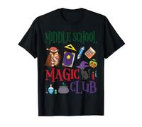 Club de Magie du collège, élève et Professeur de l'école d'halloween T-Shirt