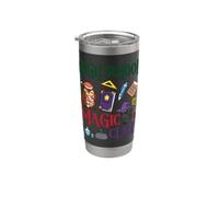 Club de magie du lycée, mignon professeur d'Halloween Gobelet isotherme en acier inoxydable double paroi