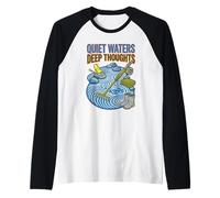 Club de méditation de pêche à la Mouche Quiet Waters Deep Thoughts Manche Raglan