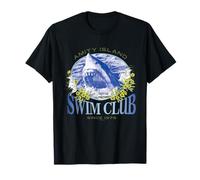 Club de Natation Amity Island Jaws 1975 Shark T-Shirt