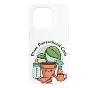 Club de parentalité végétale Conception de Jardin de Dessin Coque pour iPhone 15 Pro