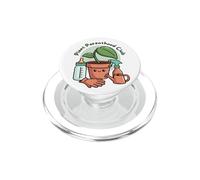 Club de parentalité végétale Conception de Jardin de Dessin PopSockets PopGrip pour MagSafe