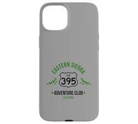 Club de randonnée et d'aventure de la California Highway 395 Eastern Sierra Coque pour iPhone 15 Plus