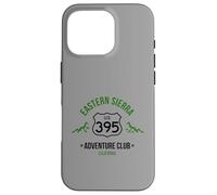 Club de randonnée et d'aventure de la California Highway 395 Eastern Sierra Coque pour iPhone 16 Pro