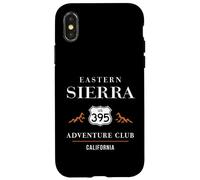 Club de randonnée et d'aventure de la California Highway 395 Eastern Sierra Coque pour iPhone X/XS