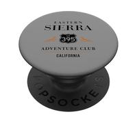Club de randonnée et d'aventure de la California Highway 395 Eastern Sierra PopSockets PopGrip Adhésif