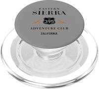 Club de randonnée et d'aventure de la California Highway 395 Eastern Sierra PopSockets PopGrip pour MagSafe