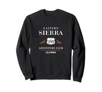Club de randonnée et d'aventure de la California Highway 395 Eastern Sierra Sweatshirt