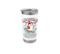 Club de surf canadien d'Halloween du lac Boontario Cute Ghost Gobelet isotherme en acier inoxydable double paroi