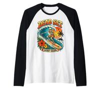 Club de Surf Mortel : Vibes de Plage Retro Manche Raglan