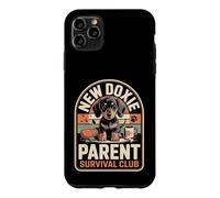 Club de Survie Teckel drôle pour Nouveaux maîtres Coque pour iPhone 11 Pro Max