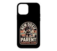 Club de Survie Teckel drôle pour Nouveaux maîtres Coque pour iPhone 12 Mini