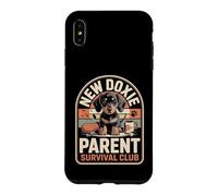 Club de Survie Teckel drôle pour Nouveaux maîtres Coque pour iPhone XS Max
