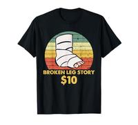Club de survivants d'humour blessure de récupération de Jambe cassée T-Shirt