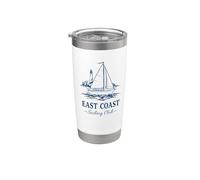 Club de voile East Coast Gobelet isotherme en acier inoxydable double paroi