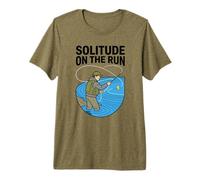Club de vol en Plein air Solitude on The Run Obsession T-Shirt Haut de Gamme