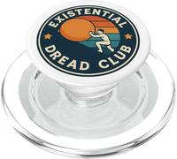 Club d'effroi existentiel - Philosophie drôle de Sisyphe PopSockets PopGrip pour MagSafe