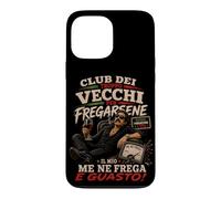 Club Dei Troppo Vecchi per Fregarsene Funny Italian Attitude Coque pour iPhone 13 Pro Max