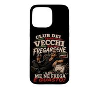 Club Dei Troppo Vecchi per Fregarsene Funny Italian Attitude Coque pour iPhone 15 Pro Max