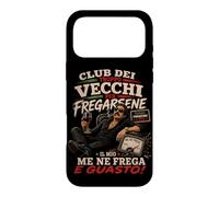 Club Dei Troppo Vecchi per Fregarsene Funny Italian Attitude Coque pour iPhone 17 Pro Max