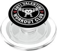 Club d'entraînement Anti-Valentine Entraînement drôle Anti Valentine PopSockets PopGrip pour MagSafe