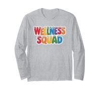 Club d'entraînement pour Enfants Wellness Squad P.E Gym PTA Nurse Class PT Workout Club Manche Longue