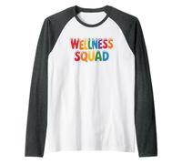 Club d'entraînement pour Enfants Wellness Squad P.E Gym PTA Nurse Class PT Workout Club Manche Raglan
