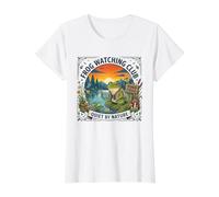 Club d'observation de Grenouilles drôle et Tranquille pour Les Amoureux de la Nature T-Shirt Graphique avec Valeur