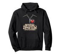 Club Fermeture Eclair Cicatrice Coeur Ouvert Survivant Sweat à Capuche