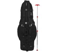 Club Glove The Last Bag Large Pro Golf Travelbag Sac de Voyage avec roulettes avec Protection pour Raquette (Black)