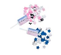 Club Green Confettis Push Pops, Multicolore, 15 x 7,9 x 10 cm