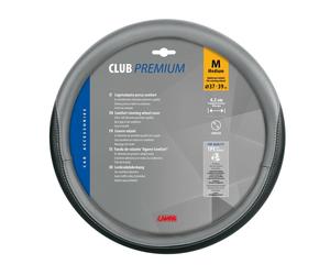 CLUB, Housse De Volant En TPE - M - Ø 37/39 CM - NOIR/GRIS LAMPA