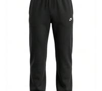 Club Men's Open-Hem Trousers Black L,M,S,XL,XSLettresÉtoffe