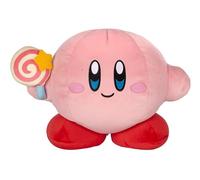 Club Mocchi Mocchi - Kirby Plushies - Kirby avec Invincible Candy Plushie - Squishy Kirby Toys - Jouets en peluche à collectionner et mignons animaux en peluche et chaussettes pour enfants - 38 cm