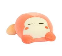 Club Mocchi Mocchi Peluche Suya Suya Waddle Dee Mega, Peluche Officielle Kirby, Grande Peluche de 38 cm, Figurine Nintendo de Collection, Peluche de Qualité Supérieure, Cadeau pour Enfants et Fans