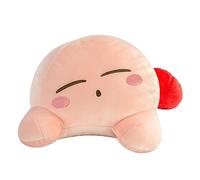 Club Mocchi Mocchi TOMY - Peluche Kirby endormi Mega 38 cm - Jouets doux Kirby à collectionner - Jouets héros sous licence officielle - Figurines de bureau - Jouets enfants 3+ ans