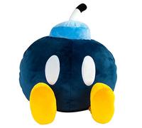 Club Mocchi Mocchi TOMY - Peluche Mega 38 cm tête de Bob-omb de Mocchi-Mocchi, Dans l'univers Nintendo elle est idéale pour décorer la chambre des filles et des Garçons. A partir de 3 ans