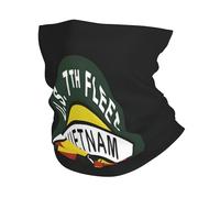 Club Nautique du Golfe du Tonkin, 7E Flotte Américaine, Action Vietnam Femme Homme Cache Cou Coupe-Vent Tour De Cou Séchage Rapide Snood pour Moto Course À Pied Marche Été