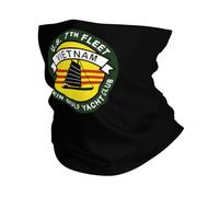 Club Nautique du Golfe du Tonkin, 7E Flotte Américaine, Vietnam Homme Femme Cache Cou Coupe-Vent Tour De Cou Séchage Rapide Snood pour Voyage Yoga Golf Été