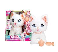 Club Petz Bella - Peluche intéractive Peluche Chat avec Plusieurs Fonctions et Sons - Jouet Cadeau pour Garçons et Filles +3 Ans